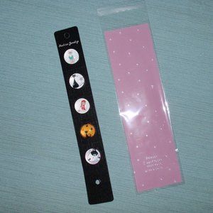 B1G1 SALE Lot 5 Cats 18mm Glass Snap Buttons Snaps Jewelry